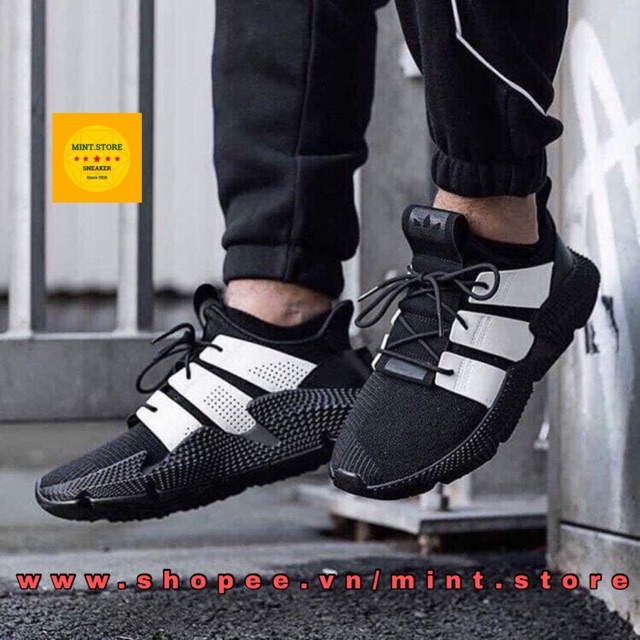 NEW CTY [FreeShip] [Xả Giá Sốc]. (Video cận cảnh) Giày Sneaker Prophere Đen sọc Trắng uy tín P new . HOT