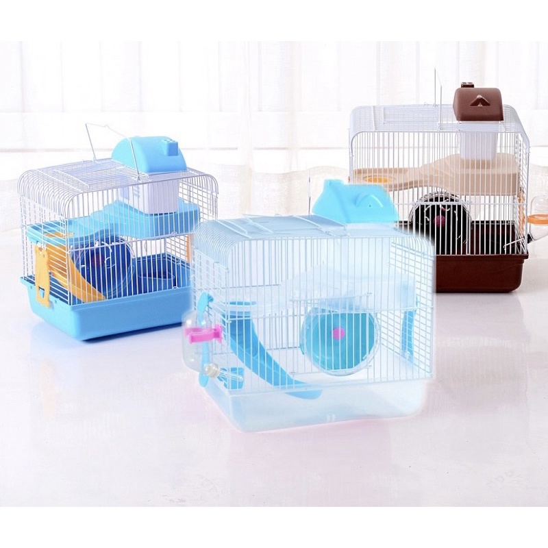 LỒNG CHO CHUỘT HAMSTER - Lồng lâu đài biệt thự lớn và nhỏ nhiều màu cho chuột hamster thú cưng