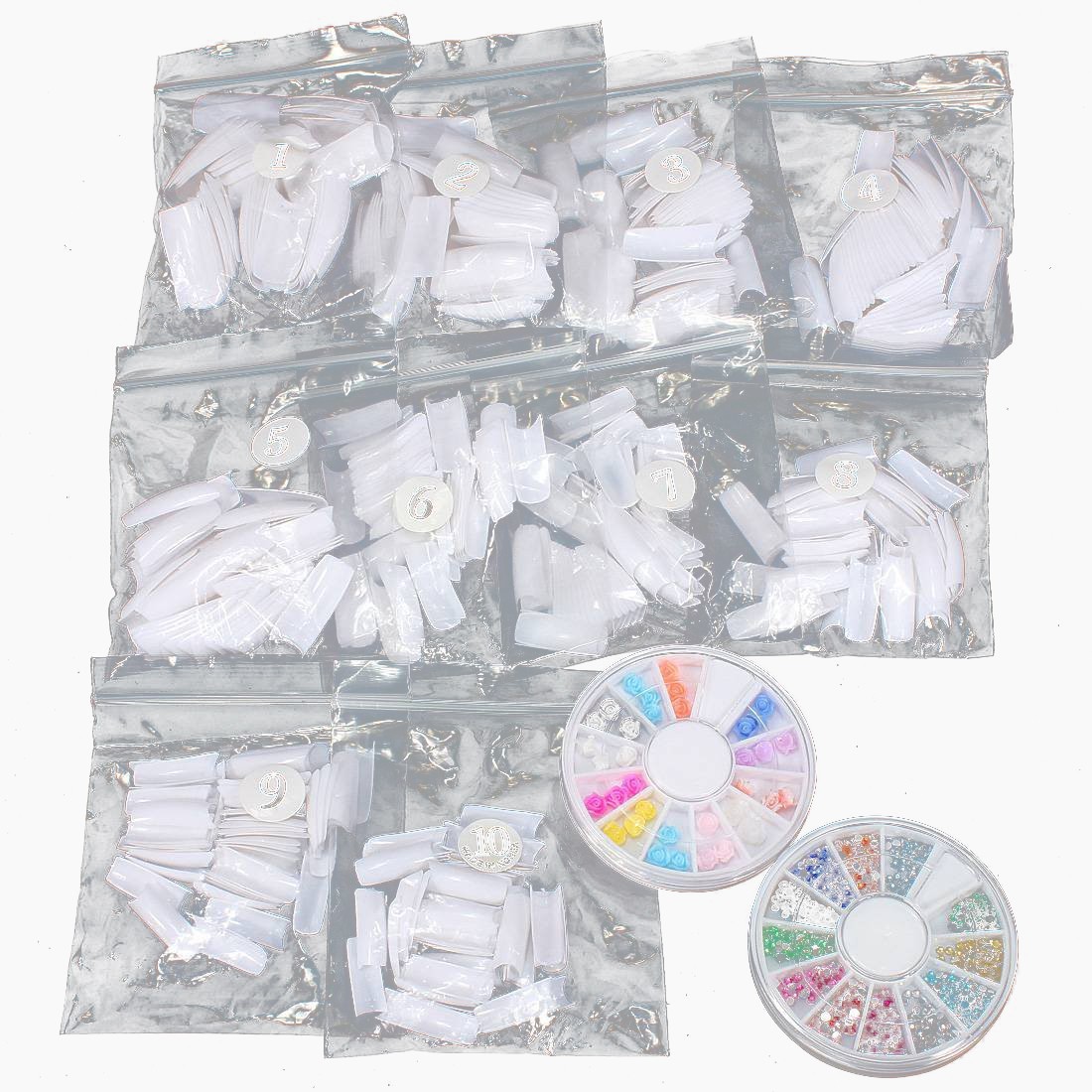 [Hàng mới về] Bộ dụng cụ trang trí móng nghệ thuật hoàn chỉnh tiện lợi | BigBuy360 - bigbuy360.vn