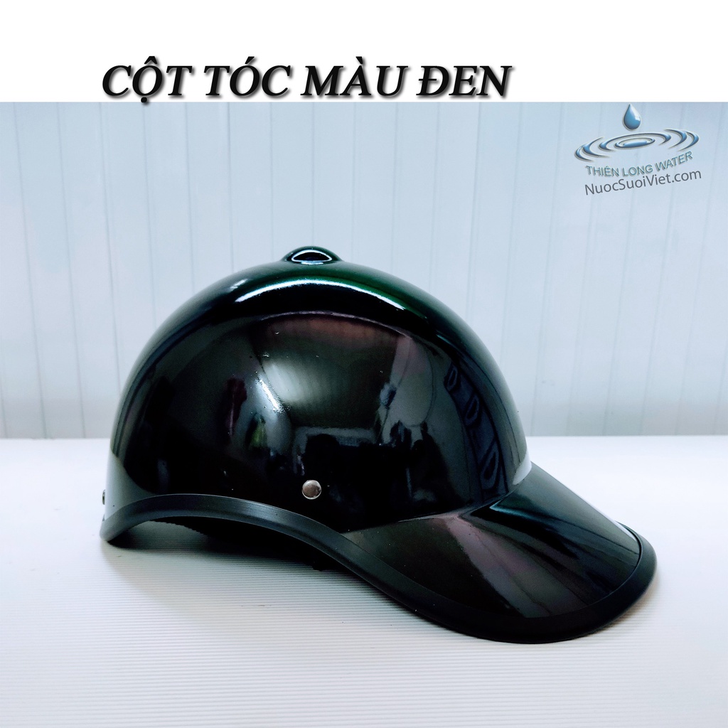 Mũ Bảo Hiểm Lưỡi Trai Có Khoét Lỗ Phía Sau Cột Tóc - Nón Thời Trang Có Lỗ Cột Tóc