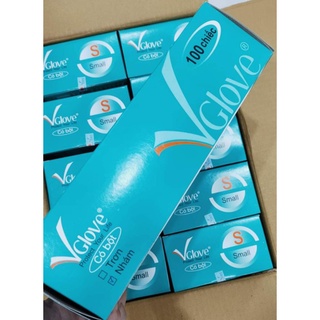 Găng tay y tế Vglove có bột size Xs,S,M