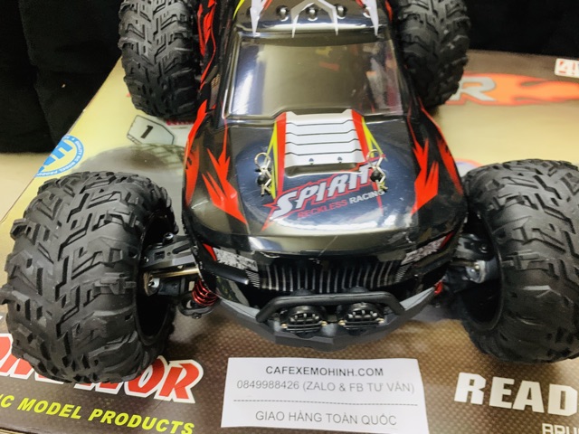 Xe điều khiển Monster truck 1/10 Brushless 60km/h 2 cầu