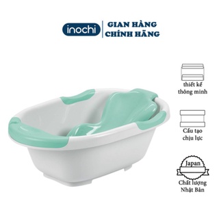 Bộ Chậu Tắm Cho Bé Notoro Plus Nhật Bản - Thiết Kế Rộng- Tựa Chống Trượt Giúp Bé Thoải Mãi Vẫy Vùng