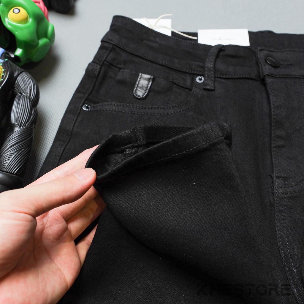 Quần Jeans Nam Khestore J-19 , Jeans Đen Trơn Xanh Phong Cách Hàn Quốc | BigBuy360 - bigbuy360.vn