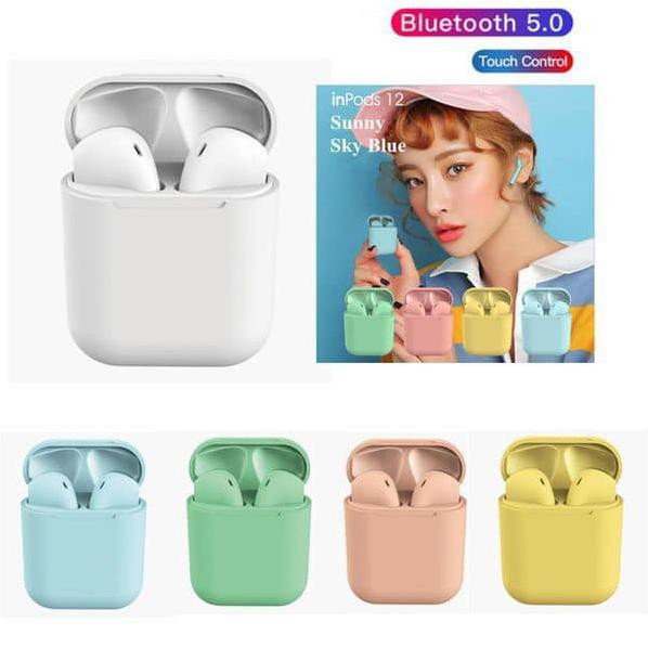[AUTH] Tai nghe Bluetooth Inpods 12 cao cấp