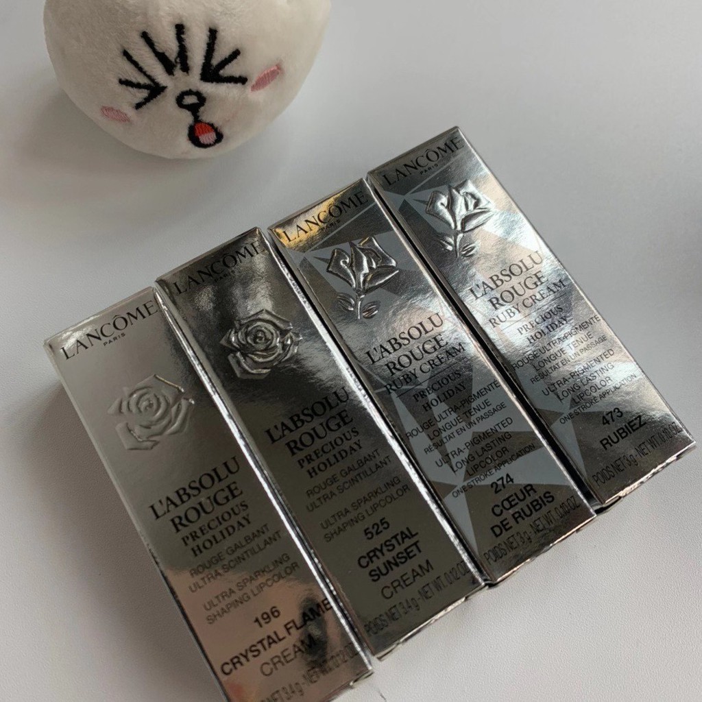 [Babe I'm Real]Son Lancome L'Absolu Rouge Precious Holiday - màu 196, 274, 525, 473