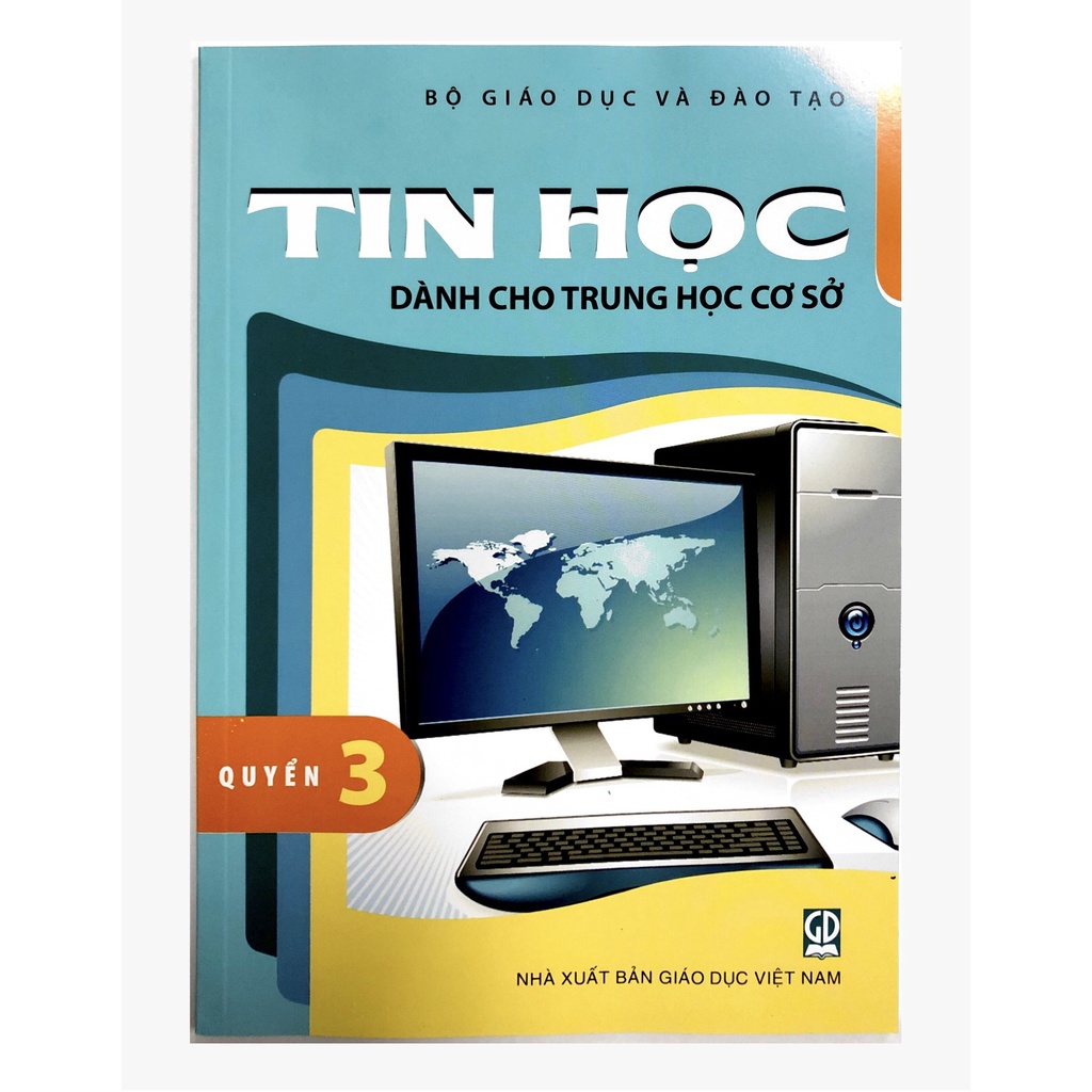 Sách Tin học dành cho THCS - Quyển 3 - bán kèm 1 bút chì