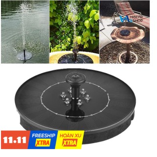 Vòi Phun Nước Có Đèn Led Cho Hồ Nước Chạy Bằng Năng Lượng Mặt Trời