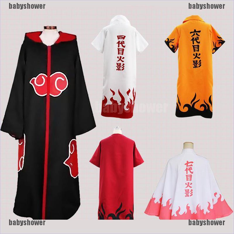 Áo Choàng Hóa Trang Naruto Shippuden Từ 4th Và 6th Hokage