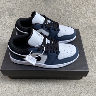 Giày thể thao Jd thấp trắng navy nam nữ