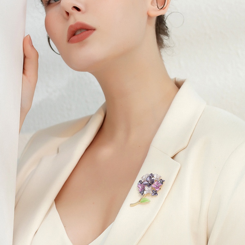 Ghim Cài Áo Hình Bông Hoa Màu Đỏ Phong Cách Nhật Hàn Đơn Giản Thời Trang