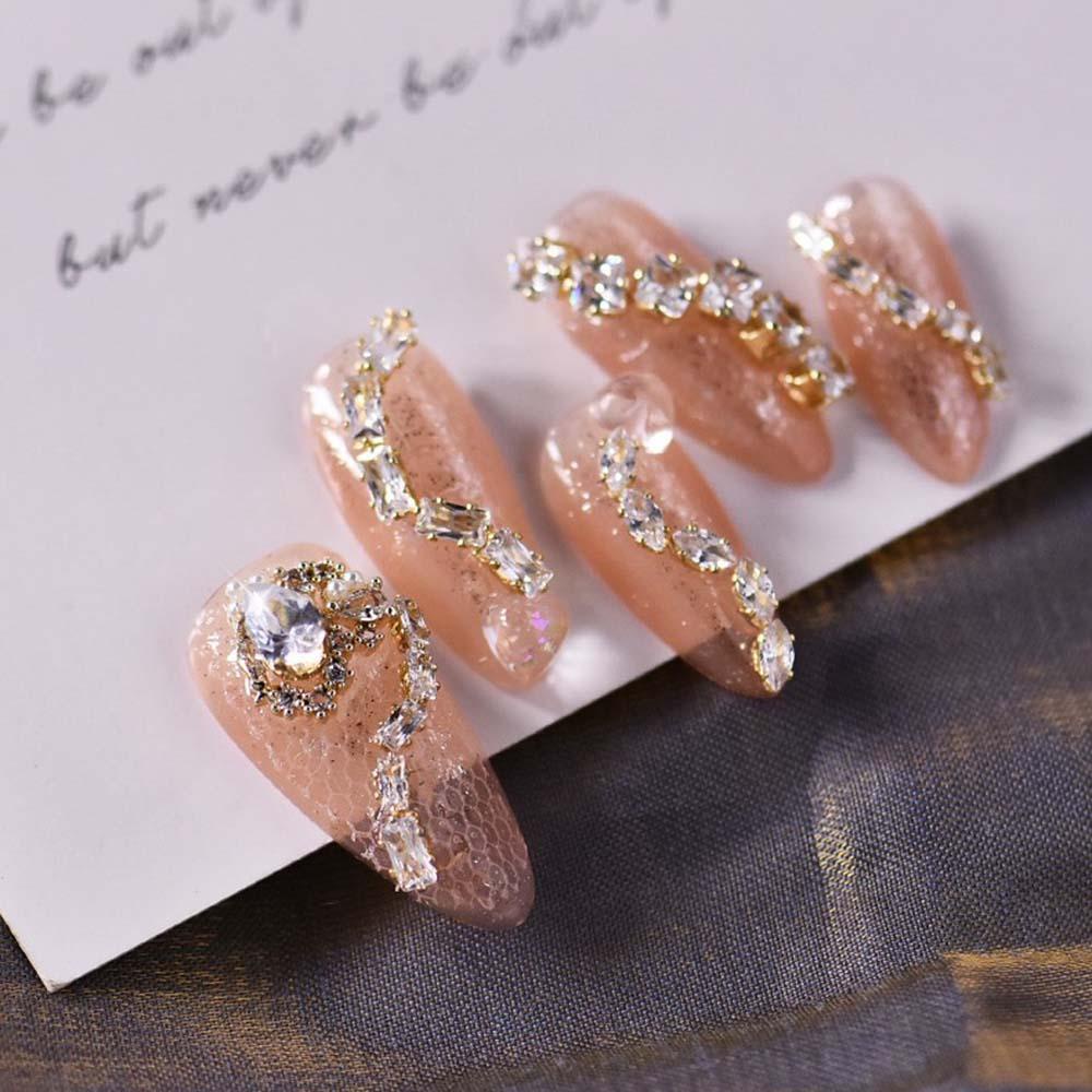 Phụ Kiện Trang Trí Móng Tay Nghệ Thuật Siêu Lấp Lánh Thời Trang|Móng Vuốt Trang Trí DIY