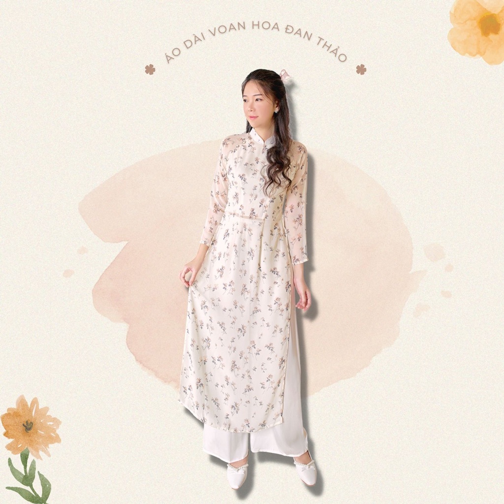 Sumire Store Áo dài Truyền thống Đan Thảo