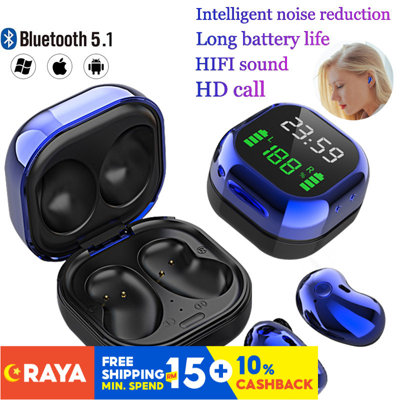 SAMSUNG Thông Minh tai nghe không dây Chống Tiếng Ồn Có Màn Hình Kỹ Thuật Số Cho Điện Thoại Ios Android