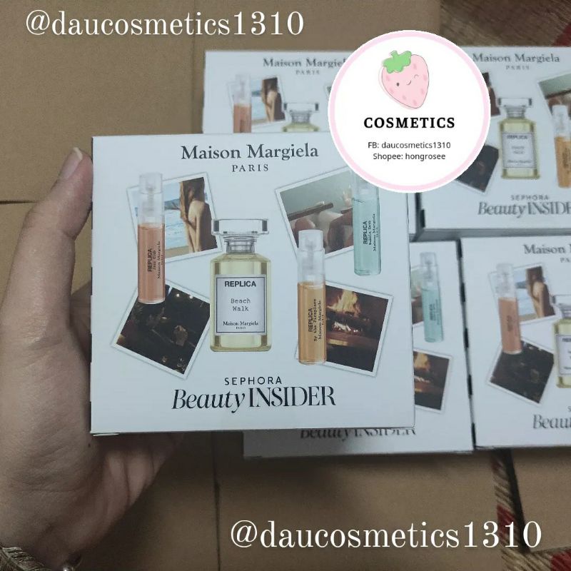 Set 4 chai nước hoa mini Replica Sephora