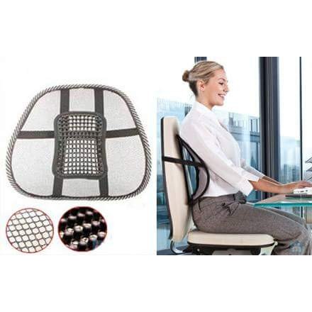 Tấm lưới tựa lưng massage dùng cho dân văn phòng và lái xe ô tô | BigBuy360 - bigbuy360.vn