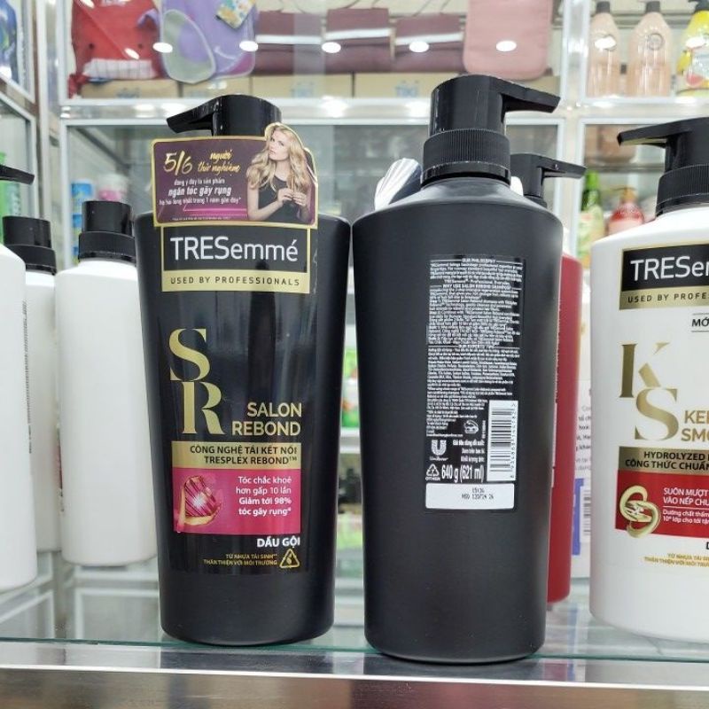 Dầu Gội TRESemmé Salon Rebond Ngăn Tóc Gãy Rụng 640g