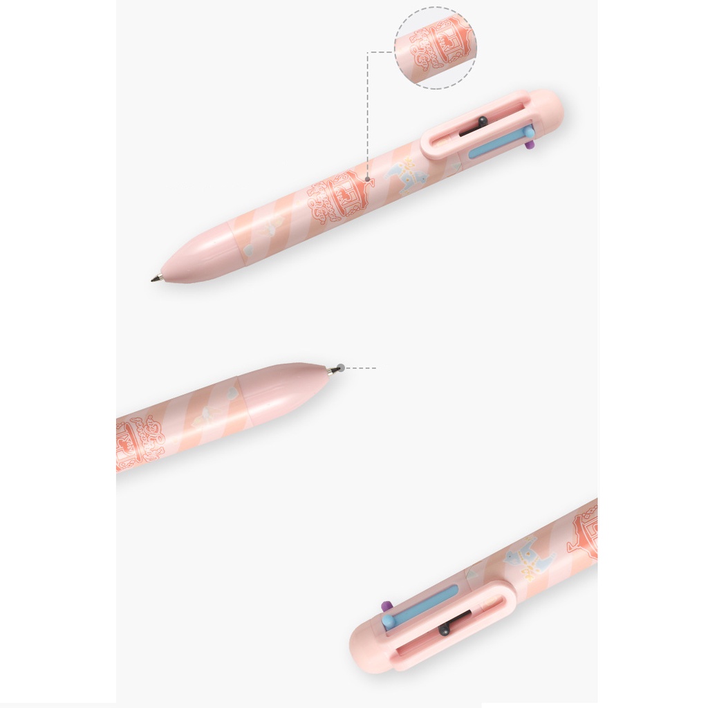 Bút bi 6 màu M&amp;G ABPV6102 nét 0.7mm
