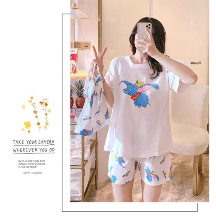 Bộ cộc tay hoạt hình