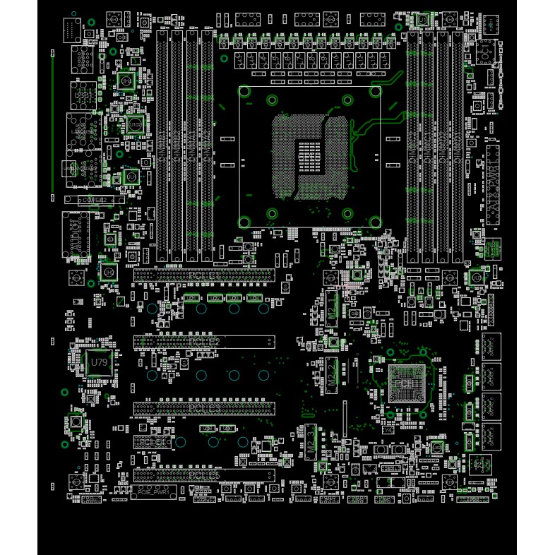 Sơ đồ mạch Boardview MS-7C06 ver 1.0 1.1 1.2 MS 7C06 dùng cho thợ sửa chữa - Zalo 0328723707