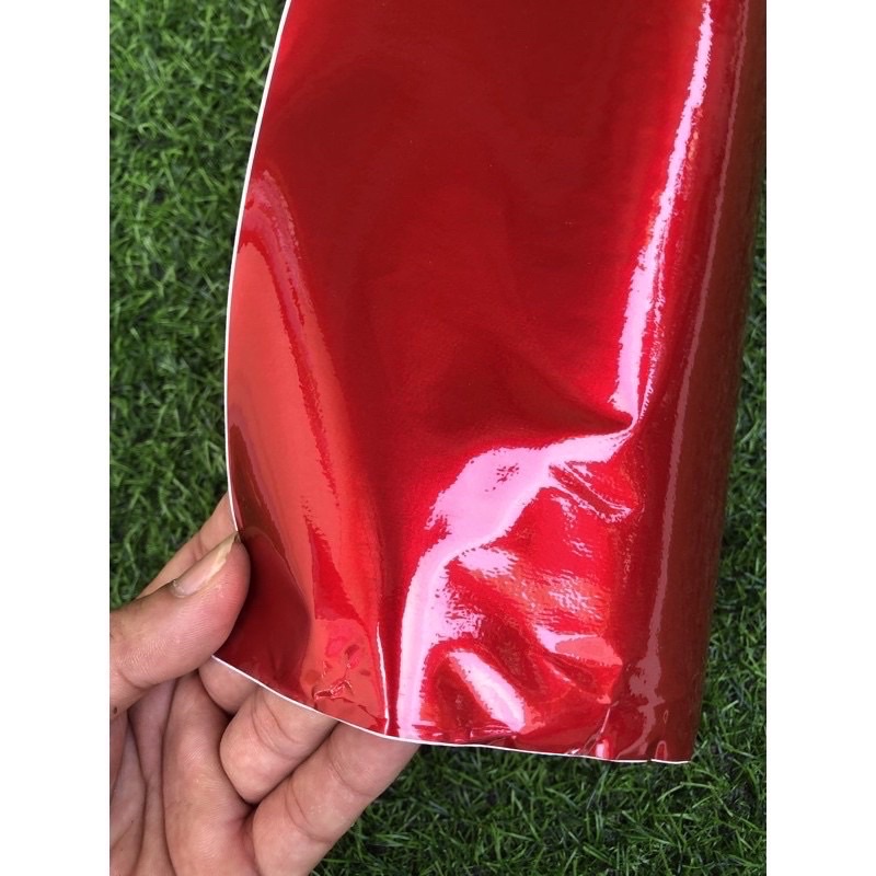 Decal Đỏ Mận Cao Cấp Dán Oto Xe Máy