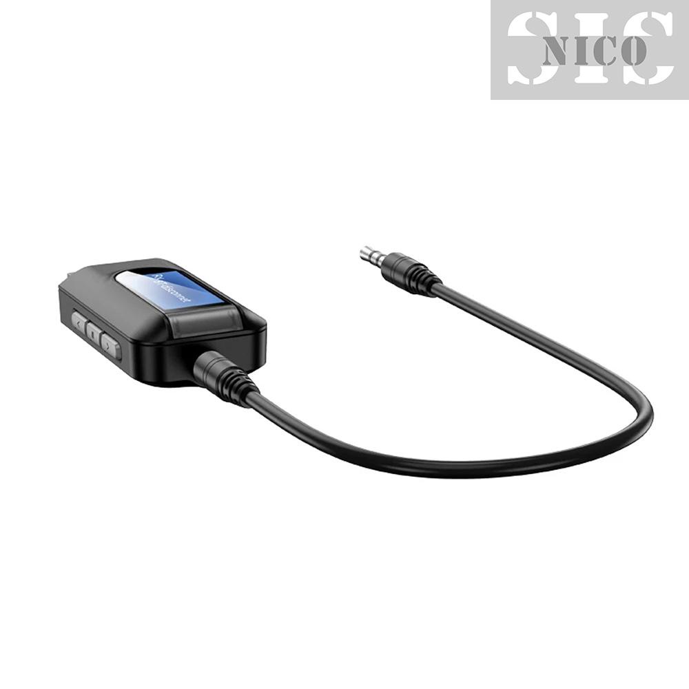 Thiết Bị Thu Phát Âm Thanh Không Dây T11 Bt 5.0 Màn Hình Lcd 3.5mm 3.5 Aux Usb Cho Xe Hơi | BigBuy360 - bigbuy360.vn