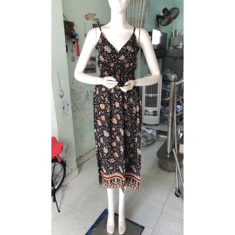 [chọn màu]Đầm maxi đầm lanh lụa yếm thun 2 dây có tăng đưa (48-60ky) | BigBuy360 - bigbuy360.vn