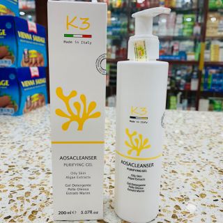 K3 AOSACLEANSER GEL RỬA MẶT DA NHỜN