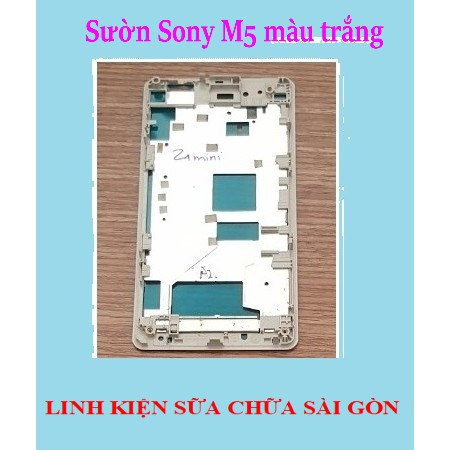 Sườn Sony M5 màu trắng