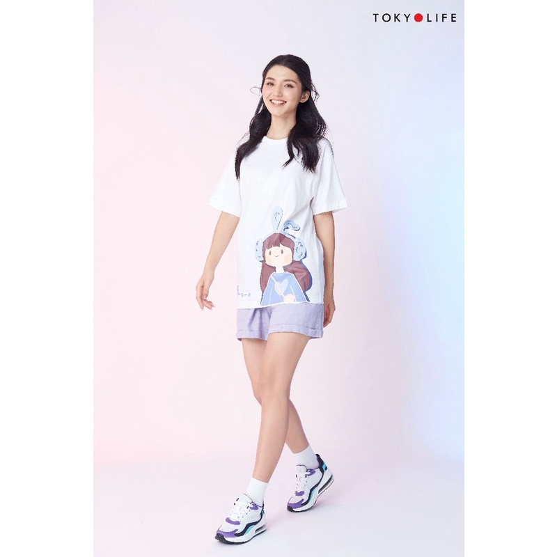 TEEN/Áo T-Shirt cổ tròn TOKYOLIFE I3TSH910K