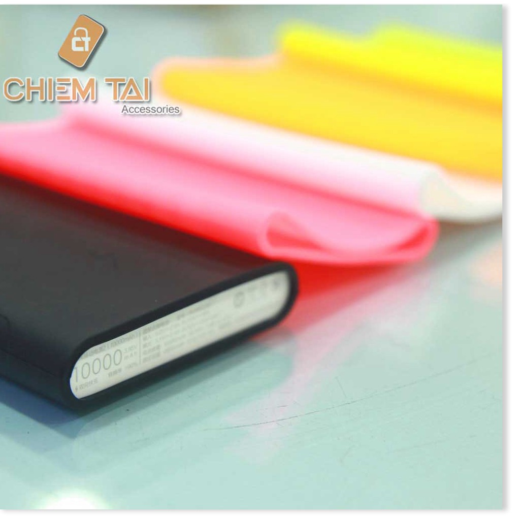 Bao silicone bảo vệ pin dự phòng Xiaomi 10000mAh (gen 2S / gen 3)  -ChuyênMI