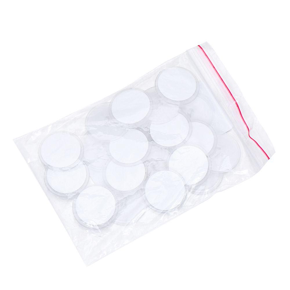Set 20 / 40 / 60 Móc Dán Tường Bằng PVC Trong Suốt Tự Dính Cho Nhà Bếp Nhà Tắm