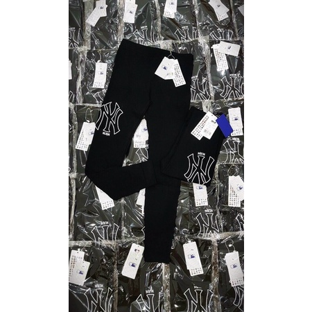 Quần legging nữ NY [Hàng đẹp] quần leging chất cotton Hàn loại 1 co giãn 4 chiều, chữ thêu