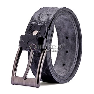 Thắt Lưng Nam Da Cá Sấu Huy Hoàng 4122
