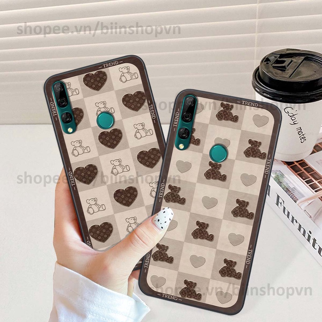 Ốp Huawei Y9 2019 / Y9 Prime 2019 caro trái tim nhiều màu sắc, đầy cá tính, khẳng định phong cách