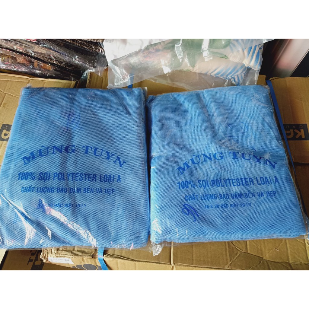 Mùng tuyn Phước Long loại 1(khổ 1m2 *2m, 1m4 *2m ,1m6 *2m, 1m8*2m2)