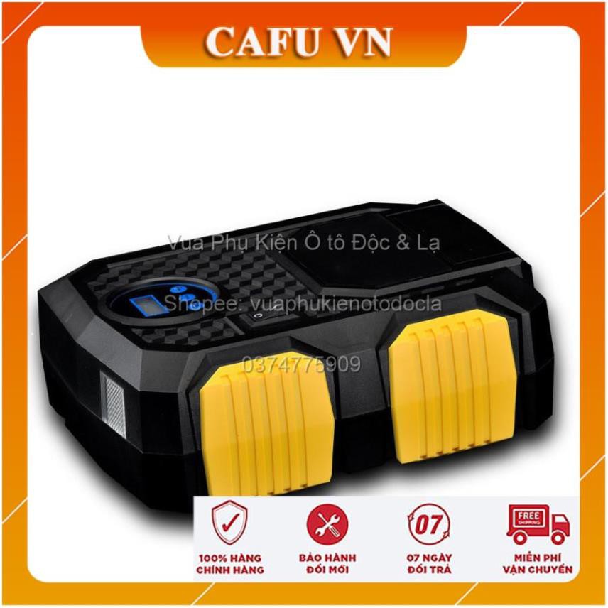 Máy bơm lốp ô tô bơm lốp xe hơi mini Carzkool CZK-3609 (phiên bản Analog) - CAFU VN