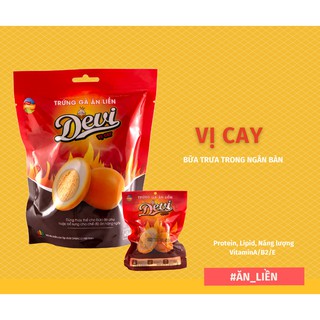 Trứng gà ăn liền Devi vị cay túi 05 quả