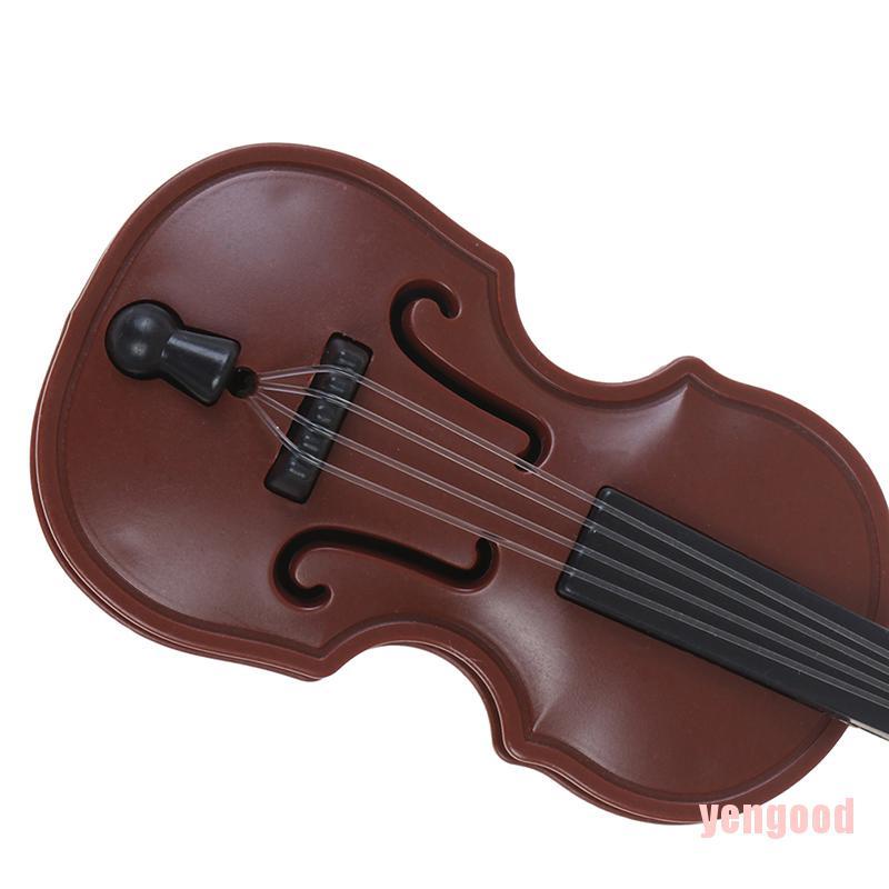 Mô Hình Đàn Violin Bằng Nhựa Tỉ Lệ 1 / 12 Đẹp Mắt