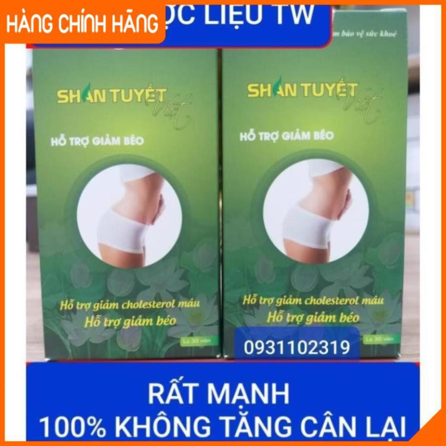 [GIẢM 10KG KHÔNG TĂNG LẠI] Shan Tuyết Việt - Nhà Thuốc Viện Nghiên cứu và phát triển Y dược Dân Tộc