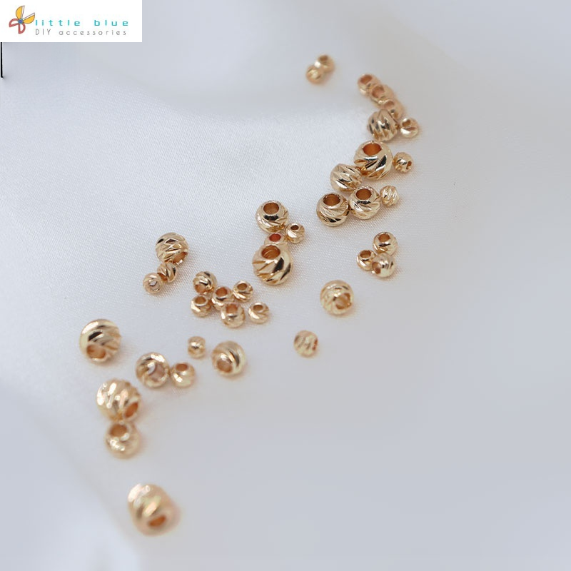 Chuỗi Hạt Bằng Đồng 14K Màu Sắc Dùng Làm Trang Sức diy