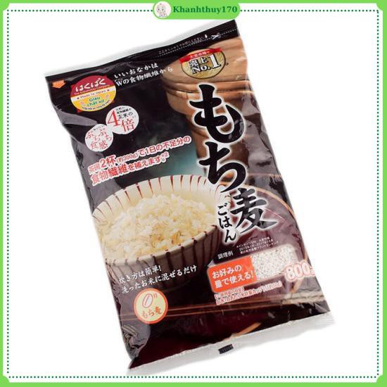 Hạt Đại Mạch HakuBaku  - Giàu chất xơ hỗ trợ giảm cân và kiểm soát đường