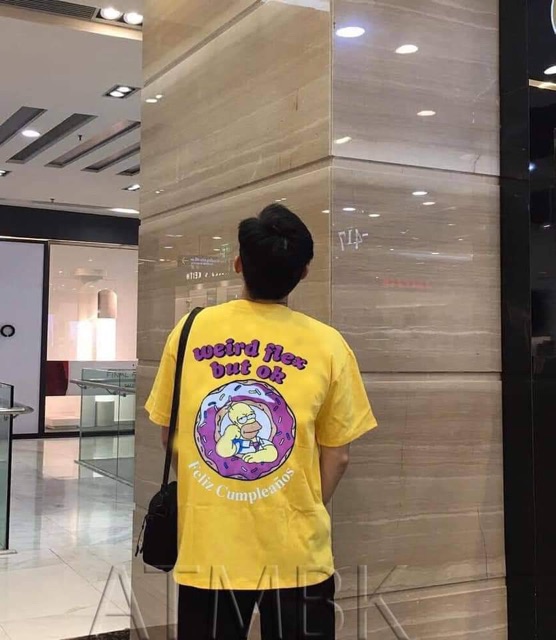 Áo phông Weird in lưng DTR0919