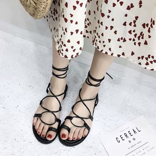 GIÀY SANDAL CỘT DÂY