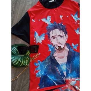 áo thun marvel bigsize UNISEX ( tony stark ) KY92