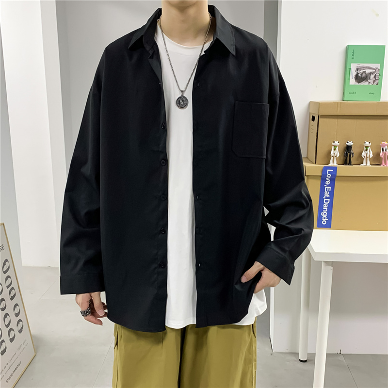 Áo sơ mi tay dài thời trang kích thước S-3Xl cho nam