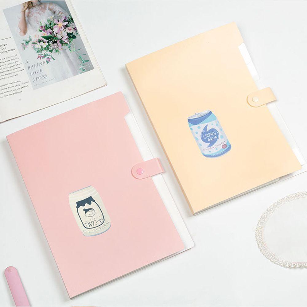 Túi Đựng Tài Liệu Khổ A4 Bằng Nhựa Tiện Dụng Cho Văn Phòng / Trường Học