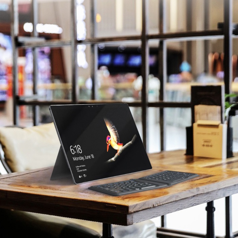 Bàn Phím Bluetooth Không Dây Mini 64 Phím Có Thể Gập Lại Cho Điện Thoại / Máy Tính Bảng Android