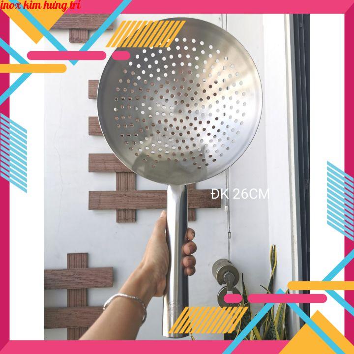 Vợt vớt xương inox đk 24-30cm