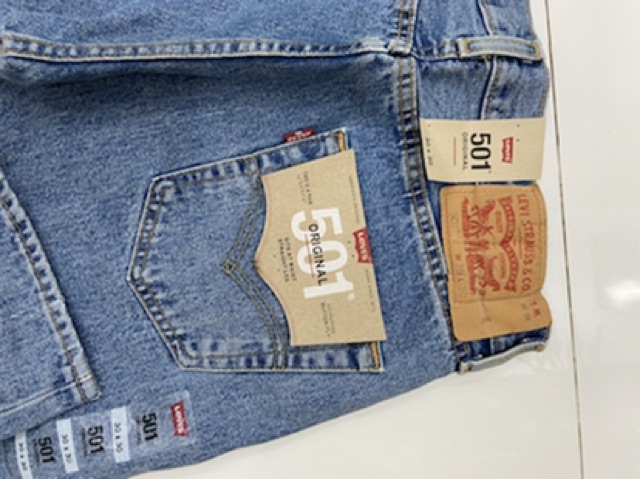 Quần Jeans Levi’s® 501® Light Stonewash